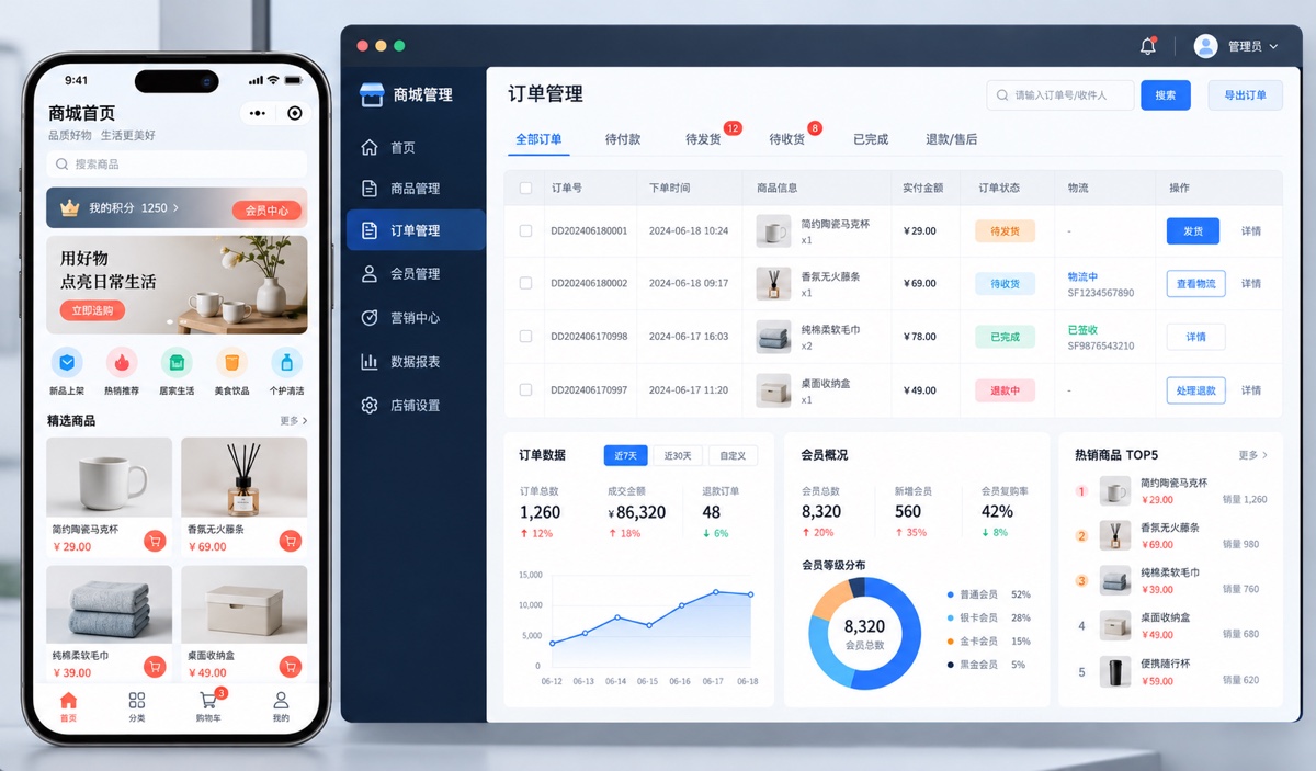 零售小程序商城
